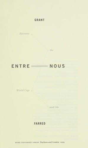 Entre nous: between the World Cup and me