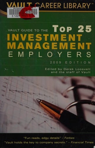 Vault guide to the top 25 investment management employers