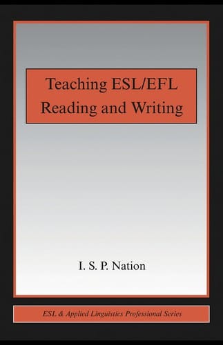Teaching ESL/EFL Reading and Writing