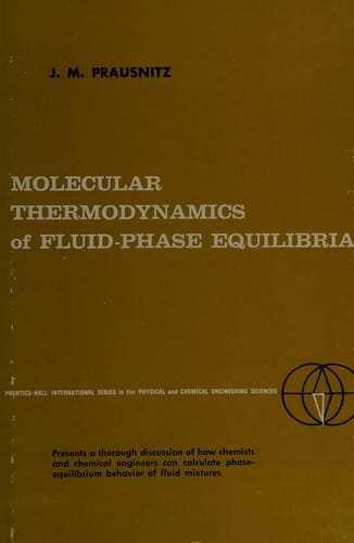 Molecular thermodynamics of fluid-phase equilibria