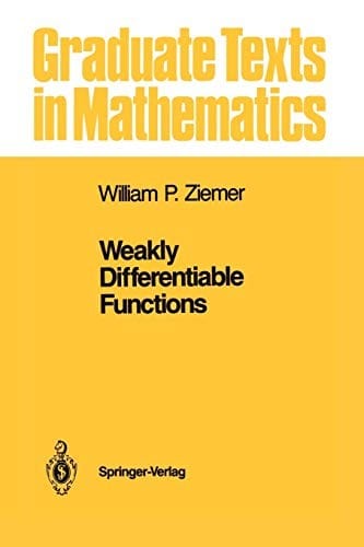 Weakly Differentiable Functions: Sobolev Spaces and Functions of Bounded Variation