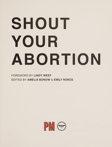 Shout your abortion