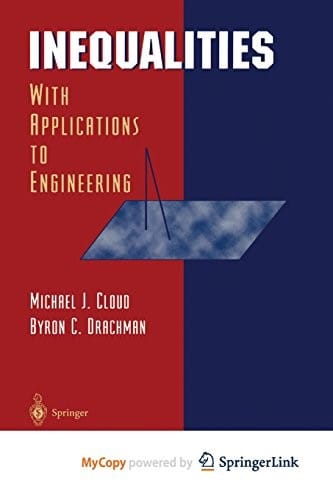 Inequalities: With Applications to Engineering