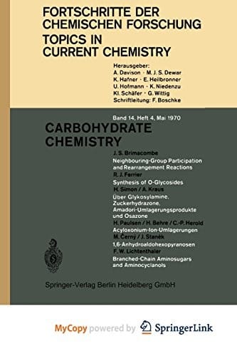Carbohydrate Chemistry