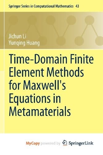 Time-Domain Finite Element Methods for Maxwell's Equations in Metamaterials