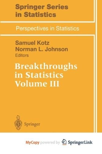 Breakthroughs in Statistics
