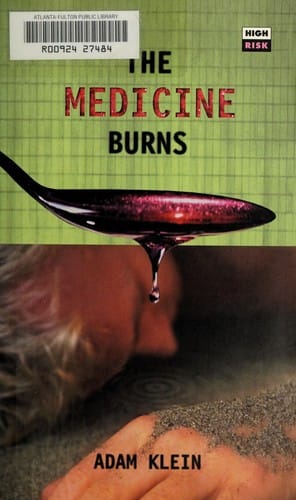 The medicine burns