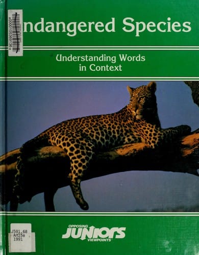 Endangered species: understanding words in context