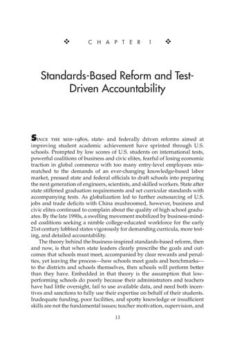 Hugging the middle: how teachers teach in an era of testing and accountability