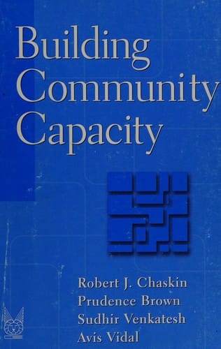Building community capacity