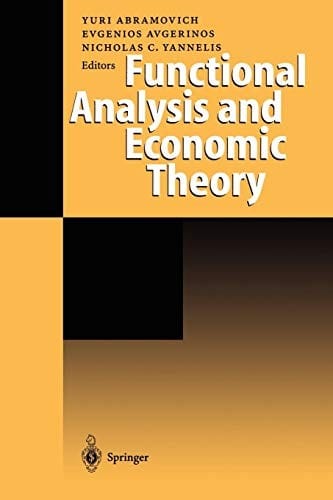 Functional Analysis and Economic Theory
