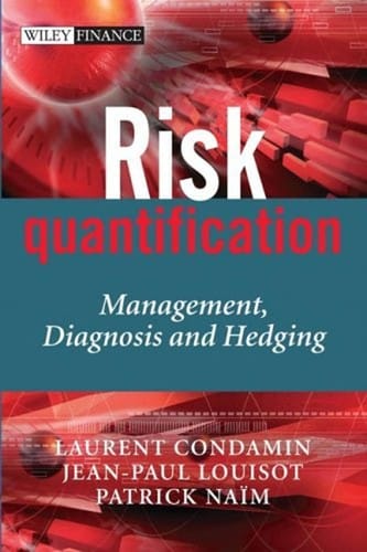 Risk quantification: management, diagnosis and hedging