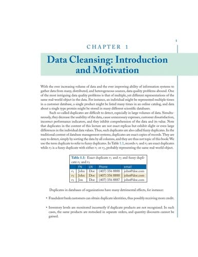 An introduction to duplicate detection