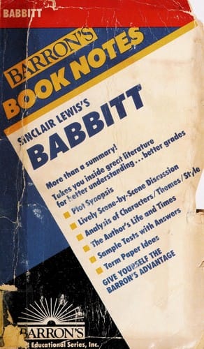 Sinclair Lewis's Babbitt