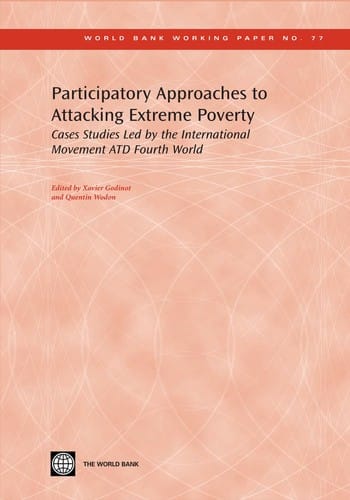 Participatory approaches to attacking extreme poverty: case studies led by the International Movement ATD Fourth World