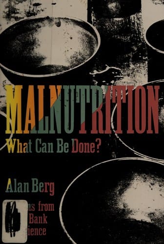 Malnutrition: what can be done? : lessons from World Bank experience