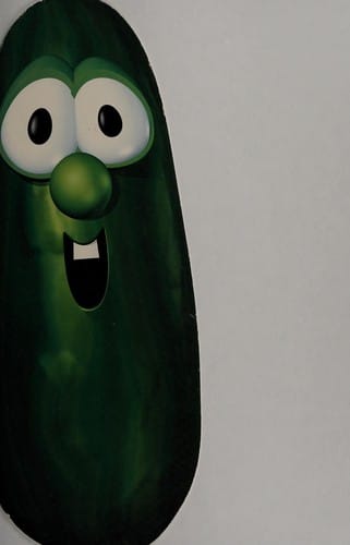 Larry the cucumber, I can be me!
