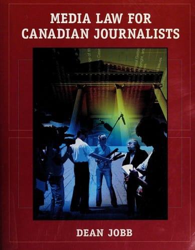 Media law for Canadian journalists