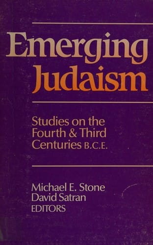 Emerging Judaism: studies on the fourth & third centuries B.C.E.