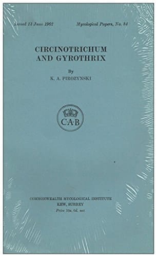 Circinotrichum and Gyrothrix (Plant Science / Horticulture)