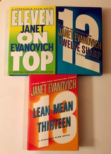 3 Books! 1) Eleven on Top 2) Twelve Sharp 3) Lean Mean Thirteen