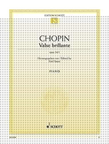 VALSE BRILLANTE OPUS 34/1 PIANO