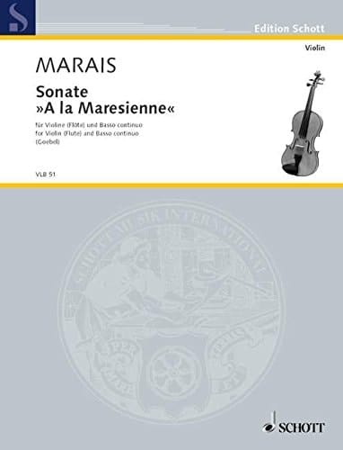 Sonata: "A la Maresienne". violin (flute) and basso continuo.