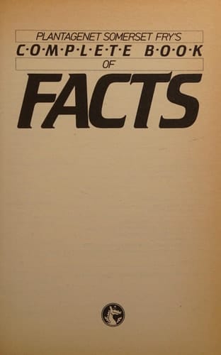 COMPLETE BOOK OF FACTS
