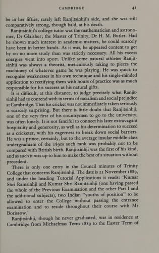 Ranji: Prince of cricketers