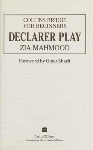 Declarer Play (Collins Bridge for Beginners Series)