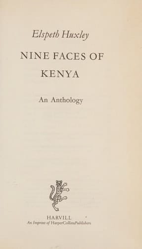 Nine Faces of Kenya