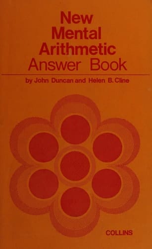 New Mental Arithmetic: Ans