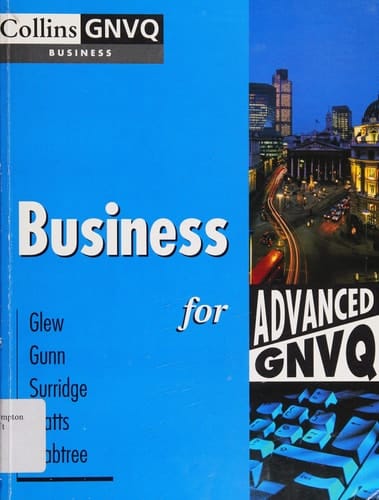 Business for Advanced GNVQ (Collins GNVQ Business)