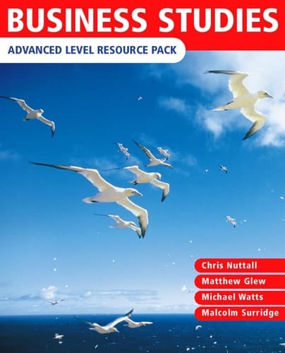 Business Studies: Advanced Level Resource Pack
