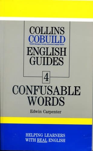 Collins Cobuild English Guides: Confusable Words (Collins Cobuild English Guides)