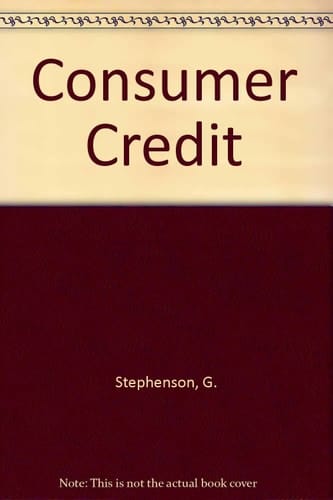 Consumer credit