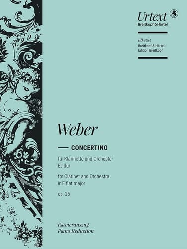 CONCERTINO FUR KLARINETTE UND ORCHESTER ES-DUR CLARINETTE