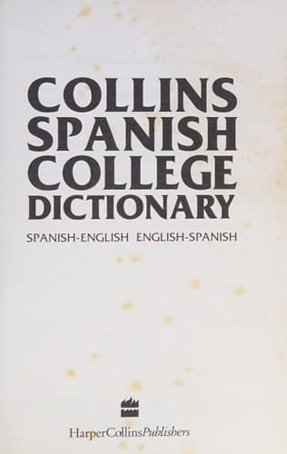 Collins Spanish College Dictionary