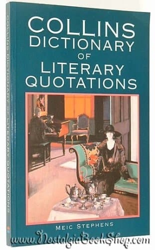 Collins dictionary of literary quotations