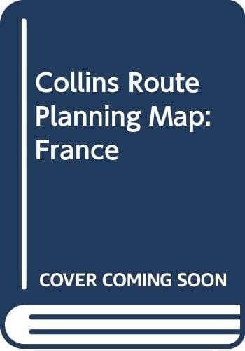 Collins route planning map, France: Scale 1:1 250 000 (approx. 20 miles to 1 inch)