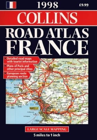 Collins Road Atlas: France 1998 (Collins Road Atlas)