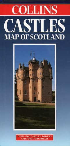 Collins Castles Map of Scotland