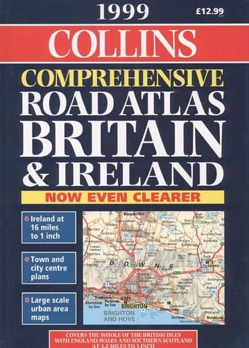 Collins Comprehensive Road Atlas Britain and Ireland