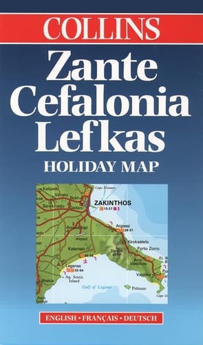 The Ionian Islands (HOLIDAY MAPS)