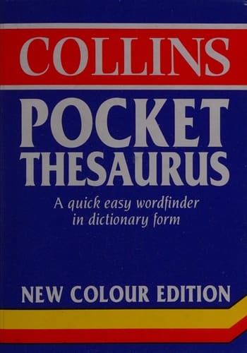 Collins Pocket English Thesaurus