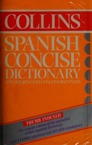 Collins Concise Spanish Dictionary: Thumb Index Edition