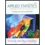 Applied Statistics for Engineers and Scientists -Textbook Only