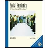Social Statistics - Textbook Only
