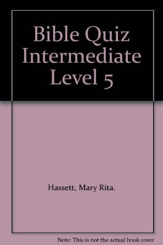 Bible Quiz Intermediate Level 5