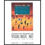 An Introduction to Programming with Visual Basic. NET - Textbook Only